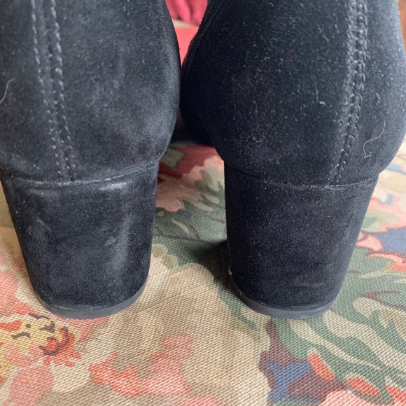 Talbots Pardo Boots Black Suede Size 8 - Picture 5 of 7